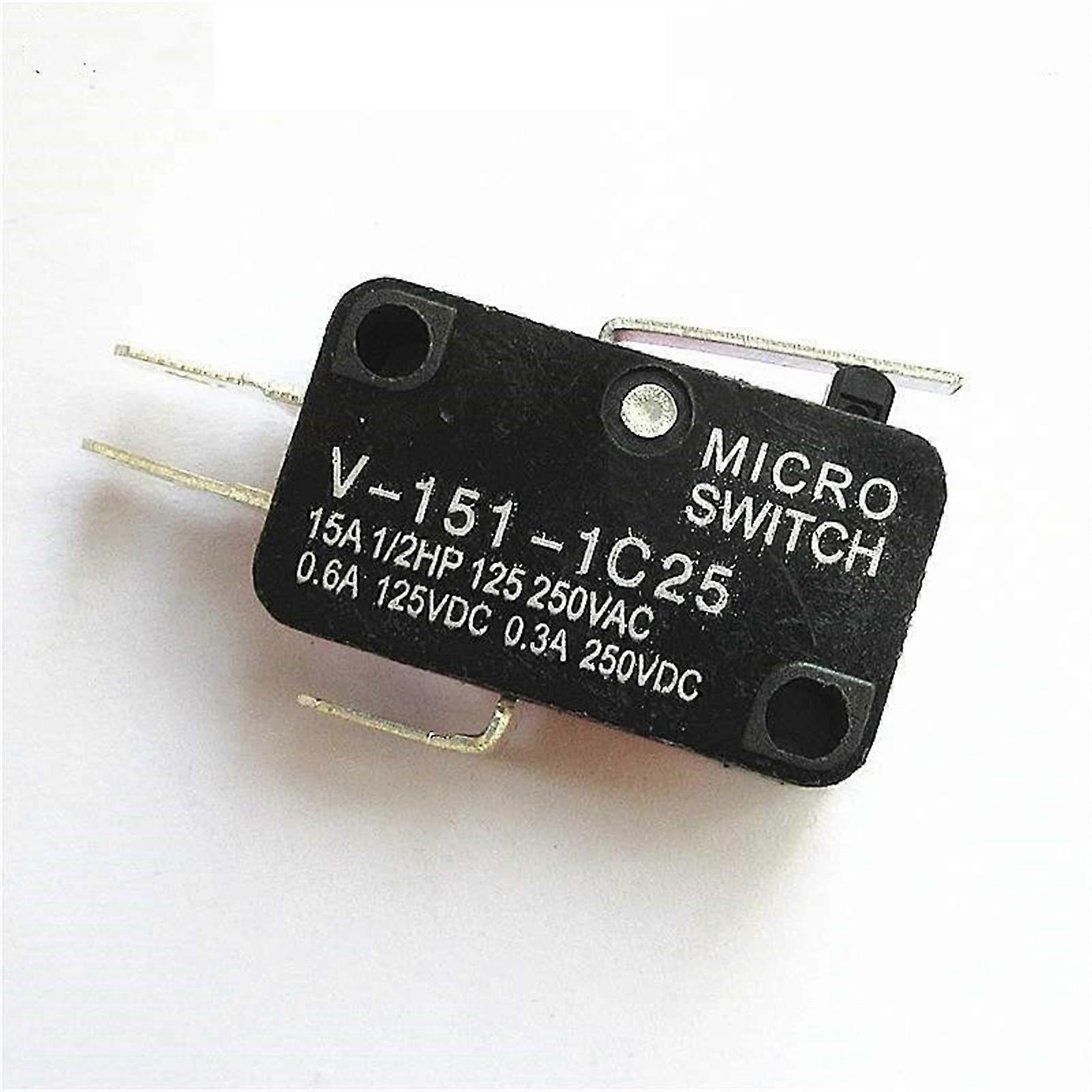 Toggle Switches 5 Pieces Roller LongHandle Slide Switch V1511C25 V1521C25 V1531C25 V1541C25 Replacement Parts