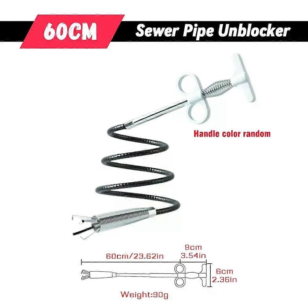 1/16/2/3M Spring Pipe Dredging Tools Sewer Pipe Unblocker Drain Snake Hose Drain Cleaner Sticks Clog Remover Cleaning Household