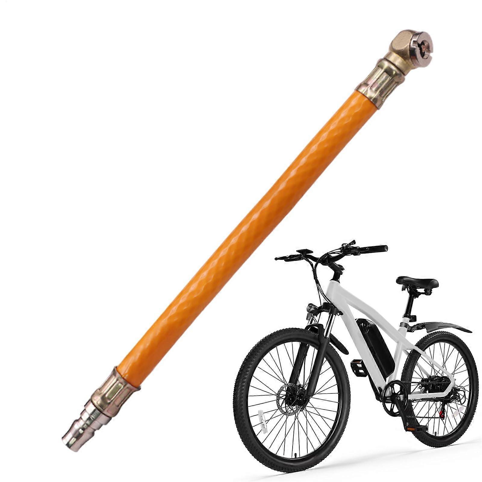 Tire Inflator Extension Hose for Car Motorcycle Bike, Durable MultiValve Air Pump Hose Replacement