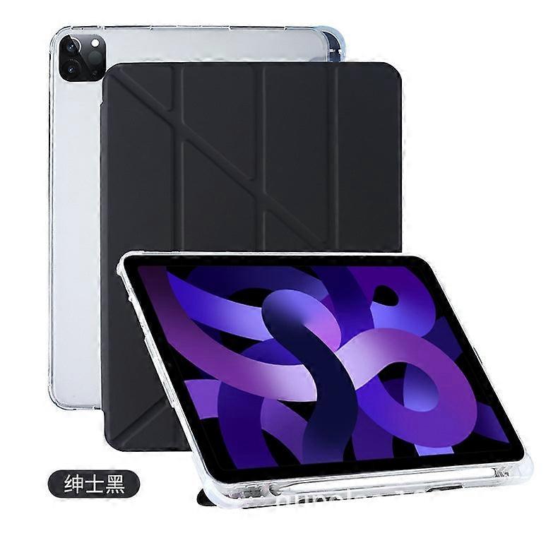 Stylish Case For Ipad 10 10.9"/2022/ 11 Black Deformed Folding Side Back
