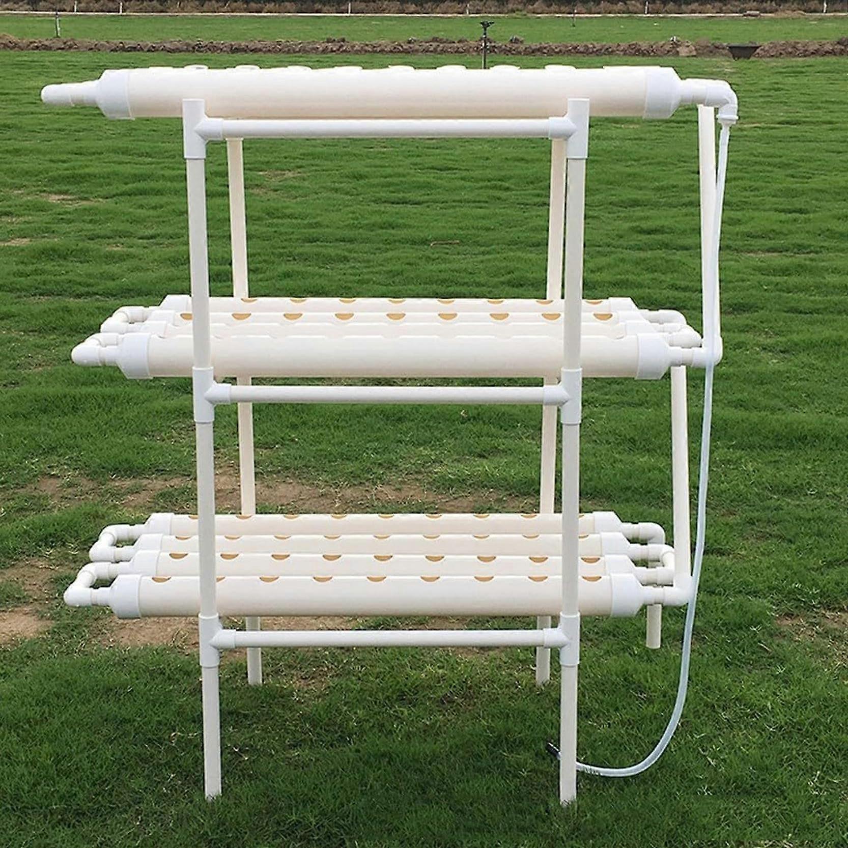 Hydroponics Growing System with Pump Timer, Soil Indoor Garden Kit for Vegetables