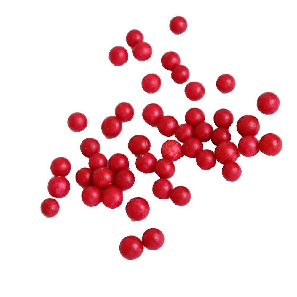 Plastic Berry Artificial Berry Decor For Holidays Round 100Pcs