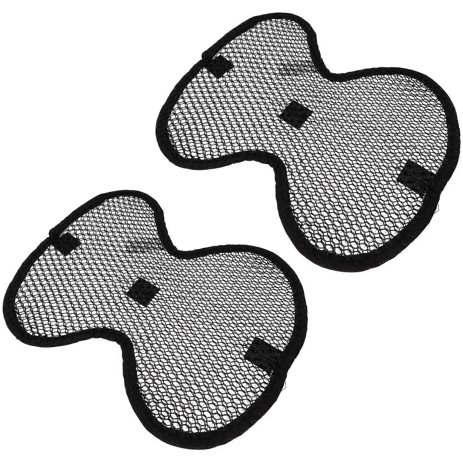 Cushion for Protection 2Pcs Motorcycle Net Breathable Pads