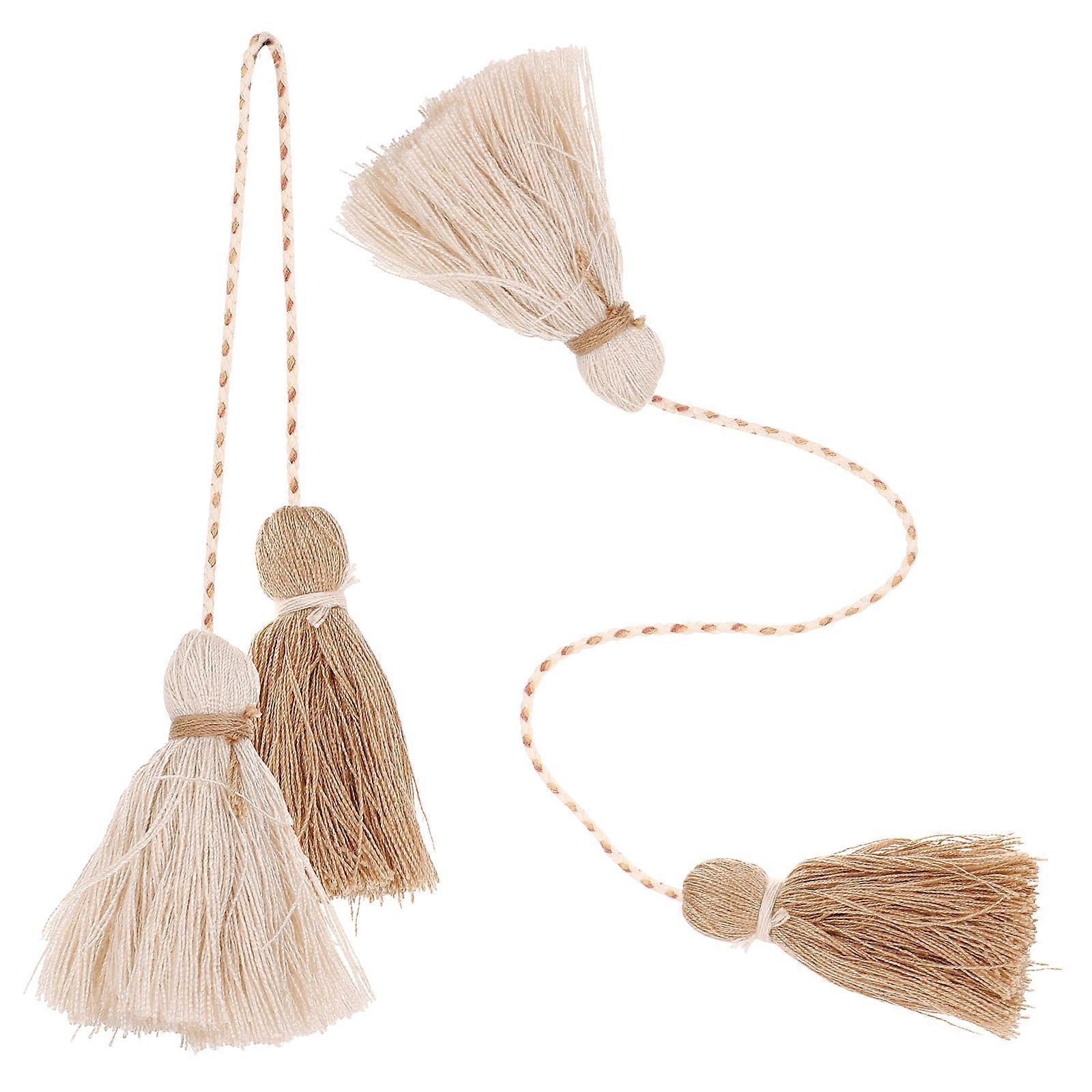 Flow Decorative Tassel for Curtain 2Pcs Soft Elegant DIY Accessory