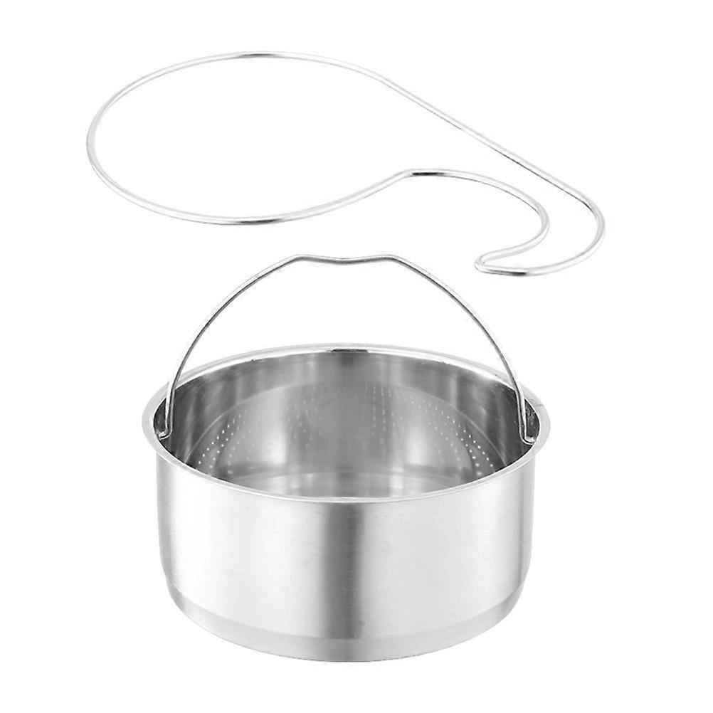 Household Fruit Strainer Silver for Rice and Vegetable Washing