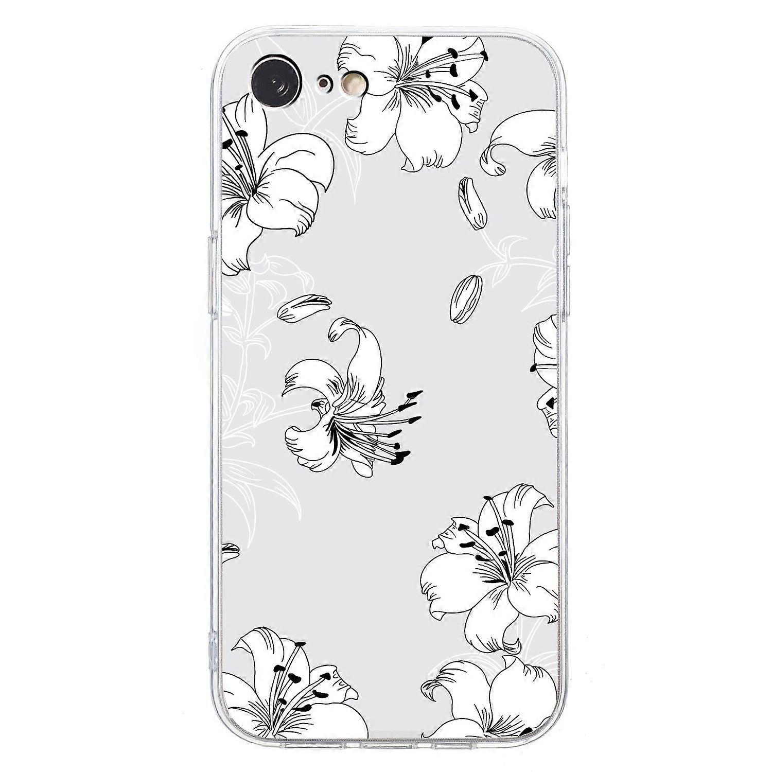 For iPhone 7/8/SE (2020)/SE (2022) Case Printed Pattern TPU Phone Back Cover