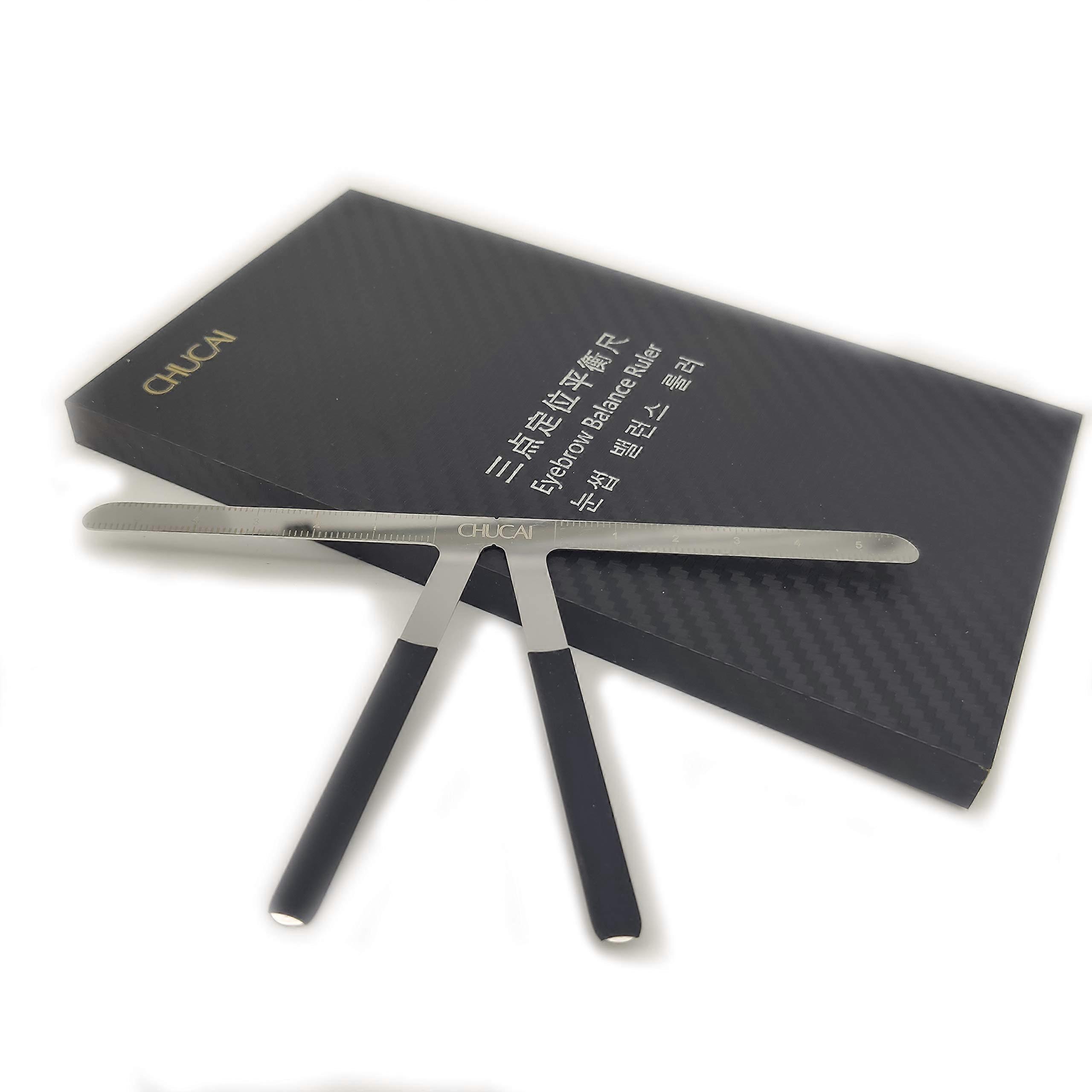 Eyebrow Ruler with ThreePoint Positioning and Bendable Symmetry Design for Microblading