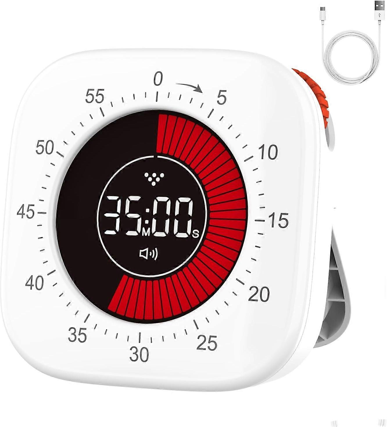 Visual Timer/60-Minute Countdown Digital Timer