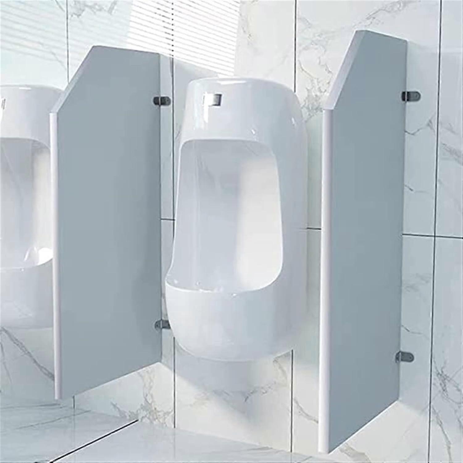 WallMounted Urinal Privacy Screen Divider Panel for Men's Restroom, Durable PVC, 90x40cm 2PCS