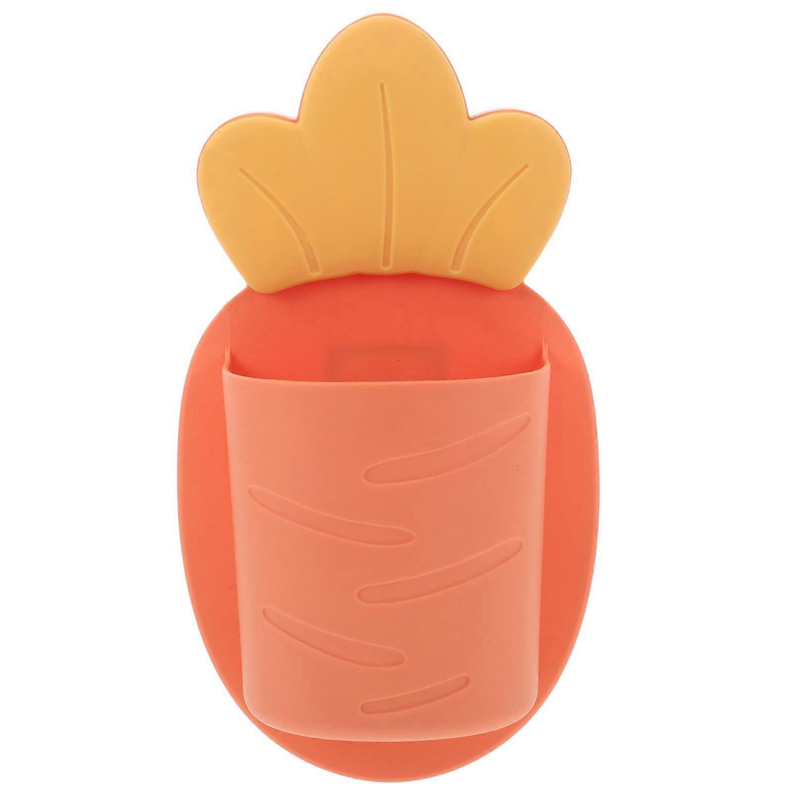 Bathroom Wall Shelf Self Adhesive Storage Rack No Drilling Multipurpose Toothbrush Comb Holder