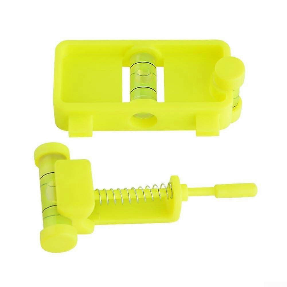 Compound Bow String Level for Precise Nock Positioning and Archery Sight Installation Yellow