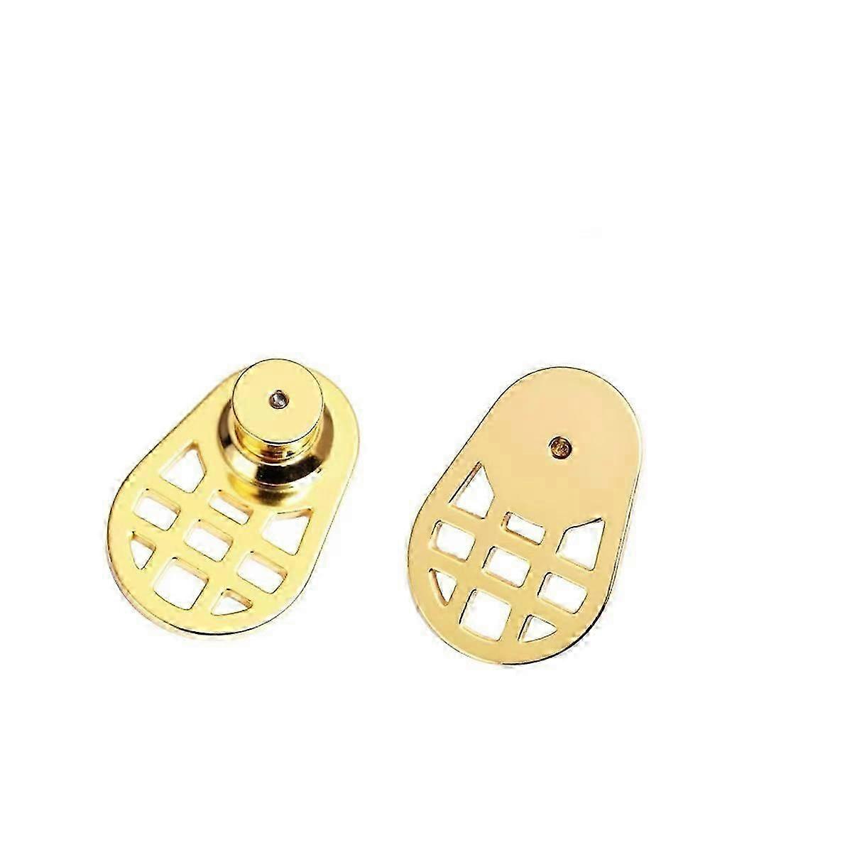 6pcs Locking Earring Backs Replacements Earring Lifters for Droopy Ears Studs Large Backings Suitabl