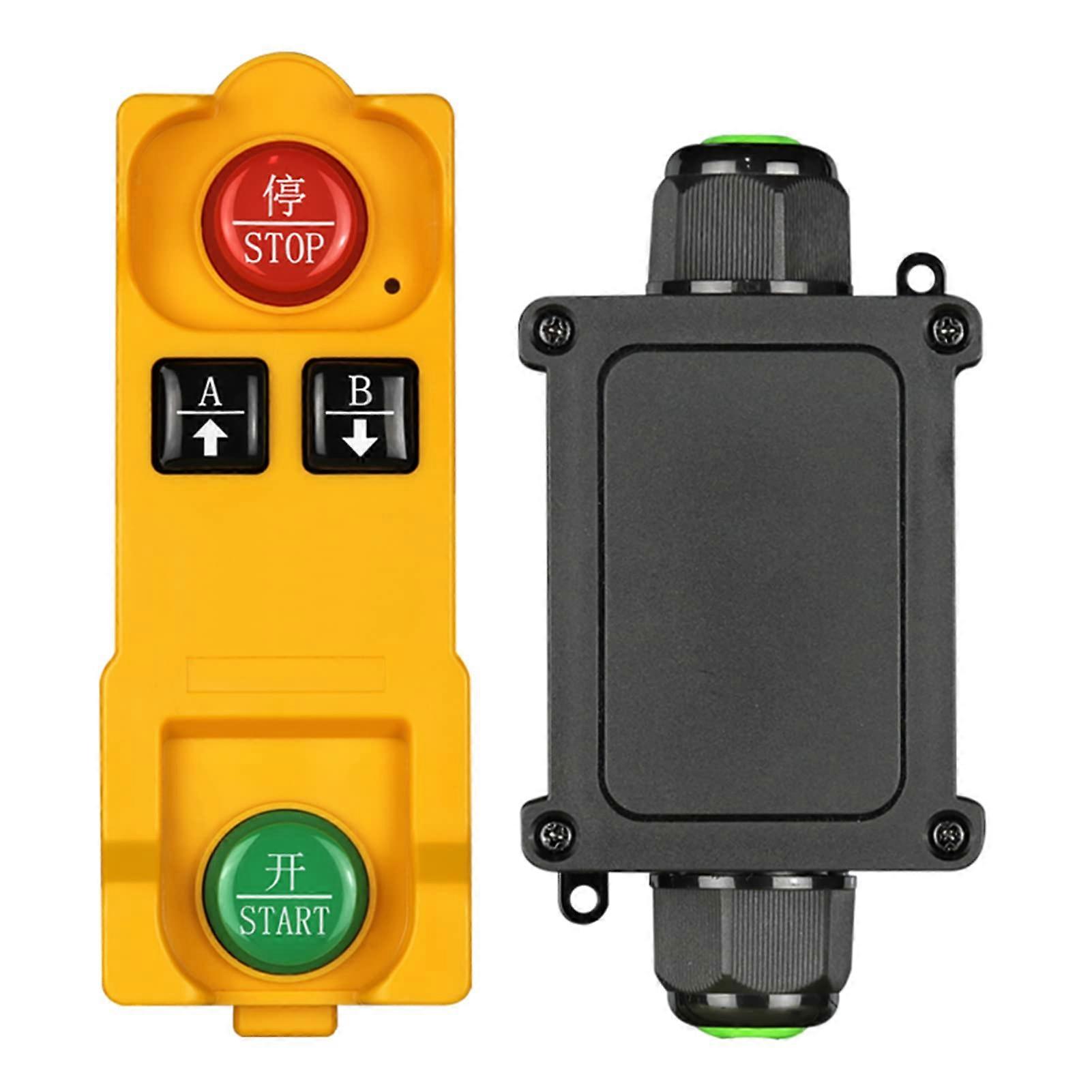 Wireless Remote Control Switch DC1280V Waterproof Single Channel for Water Pump and Lighting