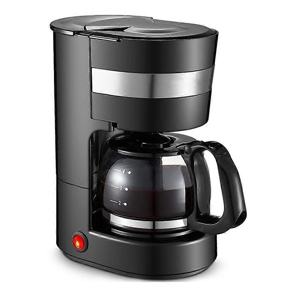 Automatic Drip Coffee Maker with OneButton Control, AntiDrip Brewing and Insulation Tray for Home and Office