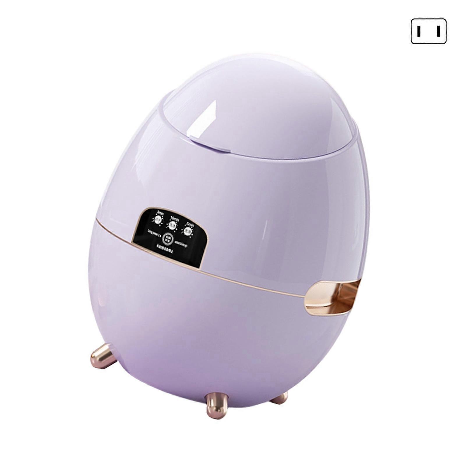 IP67 Impermeable Tiny Transportable Washer Inside Use Backpacking Travel Essential 110V  Purple