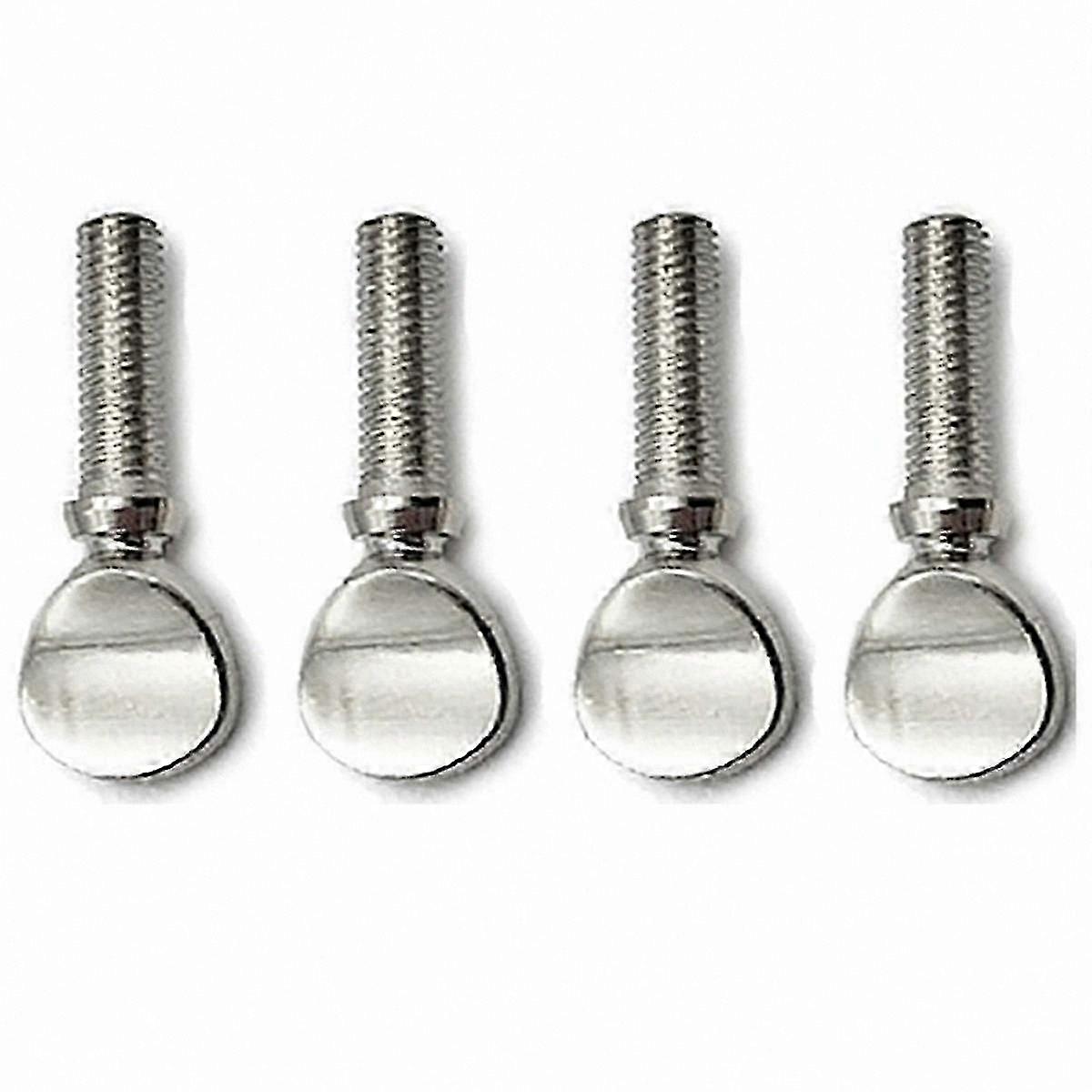 4 stykker sølvsaksofon halsskrue for bassklarinett og saksofon tilbehør