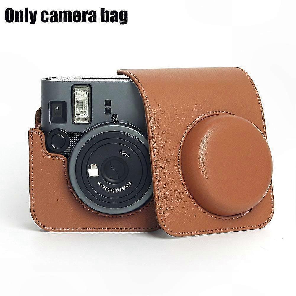 Instax Mini 41 Camera Case, PU Leather Protective Carrying Bag