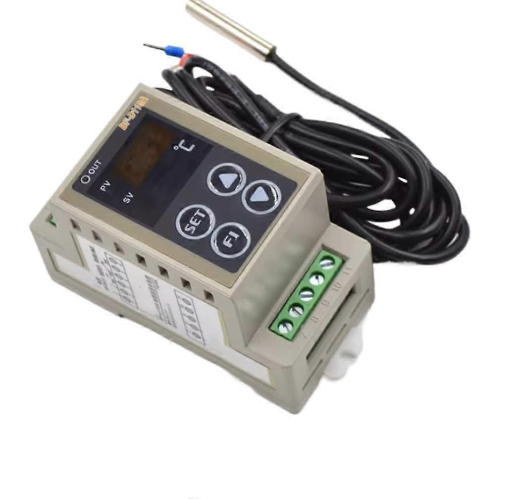 DIN Rail Temperature Controller BFD110A Single Channel Solar Heating Cooling Thermostat Dual Mode Operation