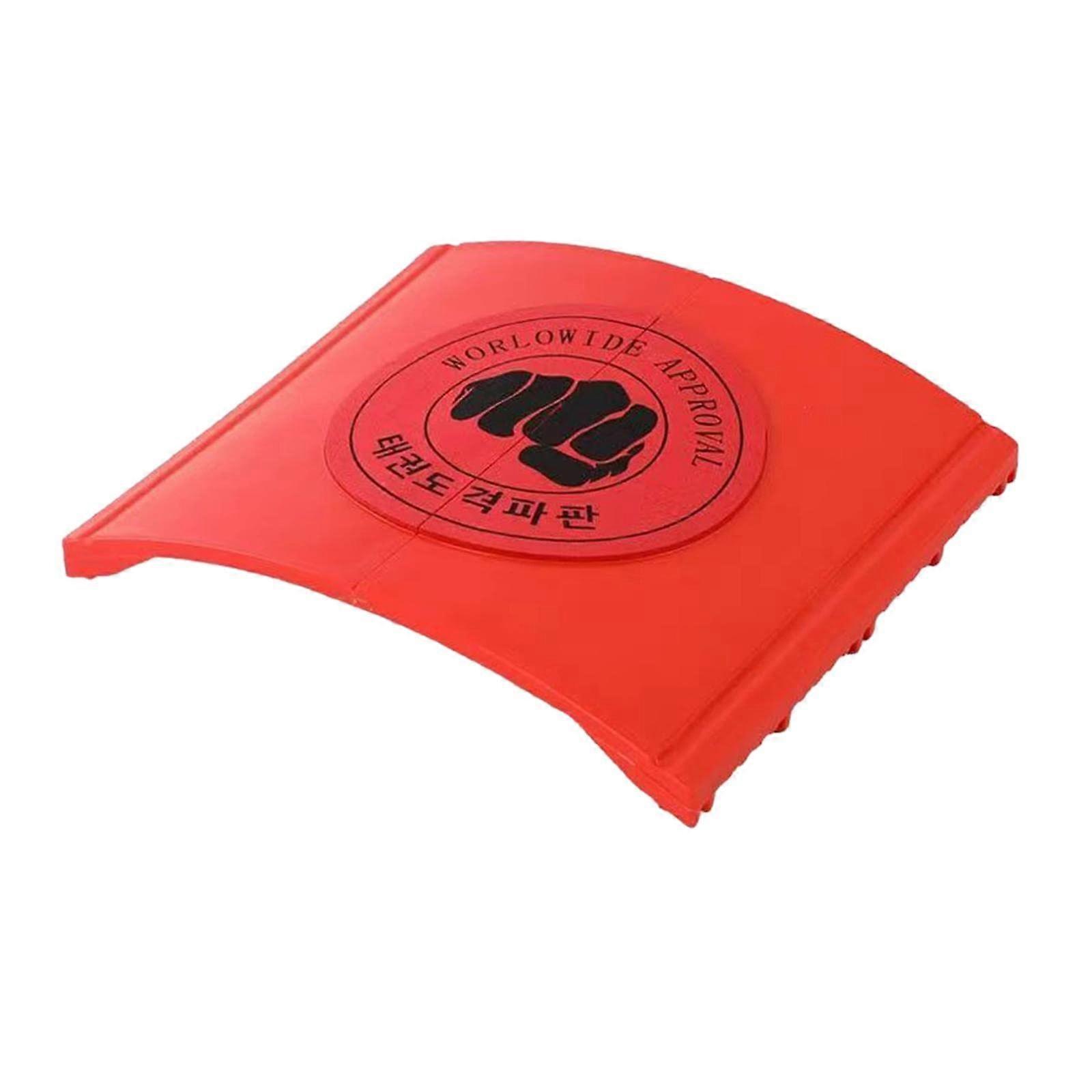 Taekwondo Breaking Board Reusable Karate Training Board for Martial Arts Practice Red