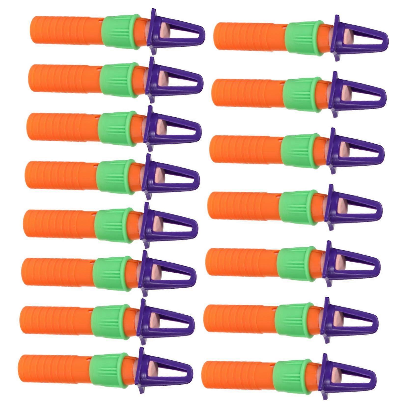 15pcs Crayon Extender and Colored Pencil Holder with Adjustable Length and Protective Tip Covers
