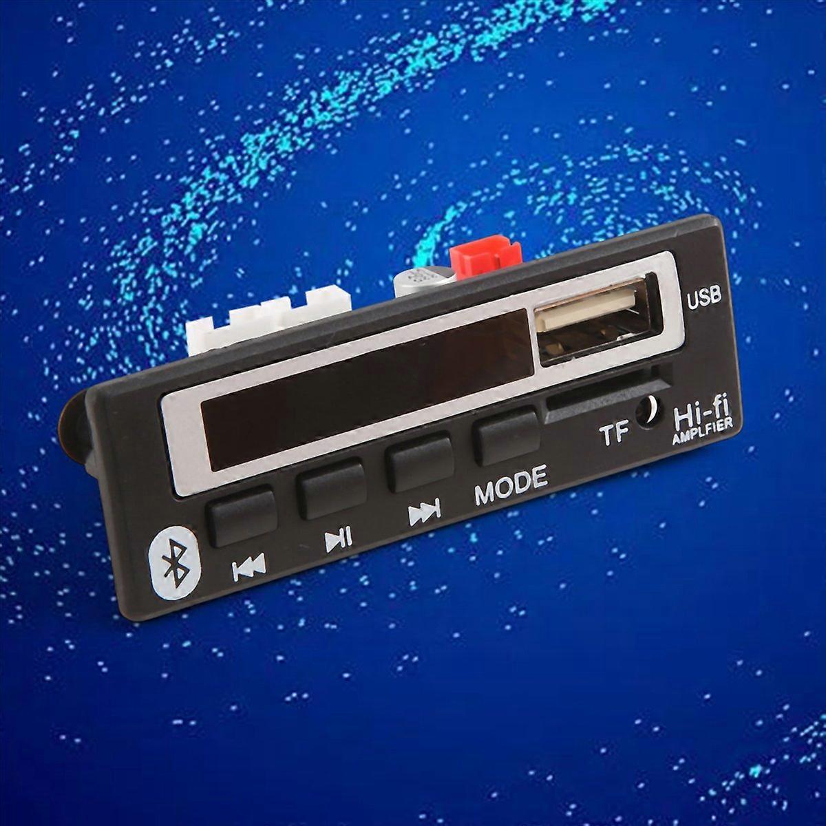 Color Screen Bluetooth MP3 Decoder Board Card Reader Bluetooth 5.0 Module Multi-Function Audio Acces