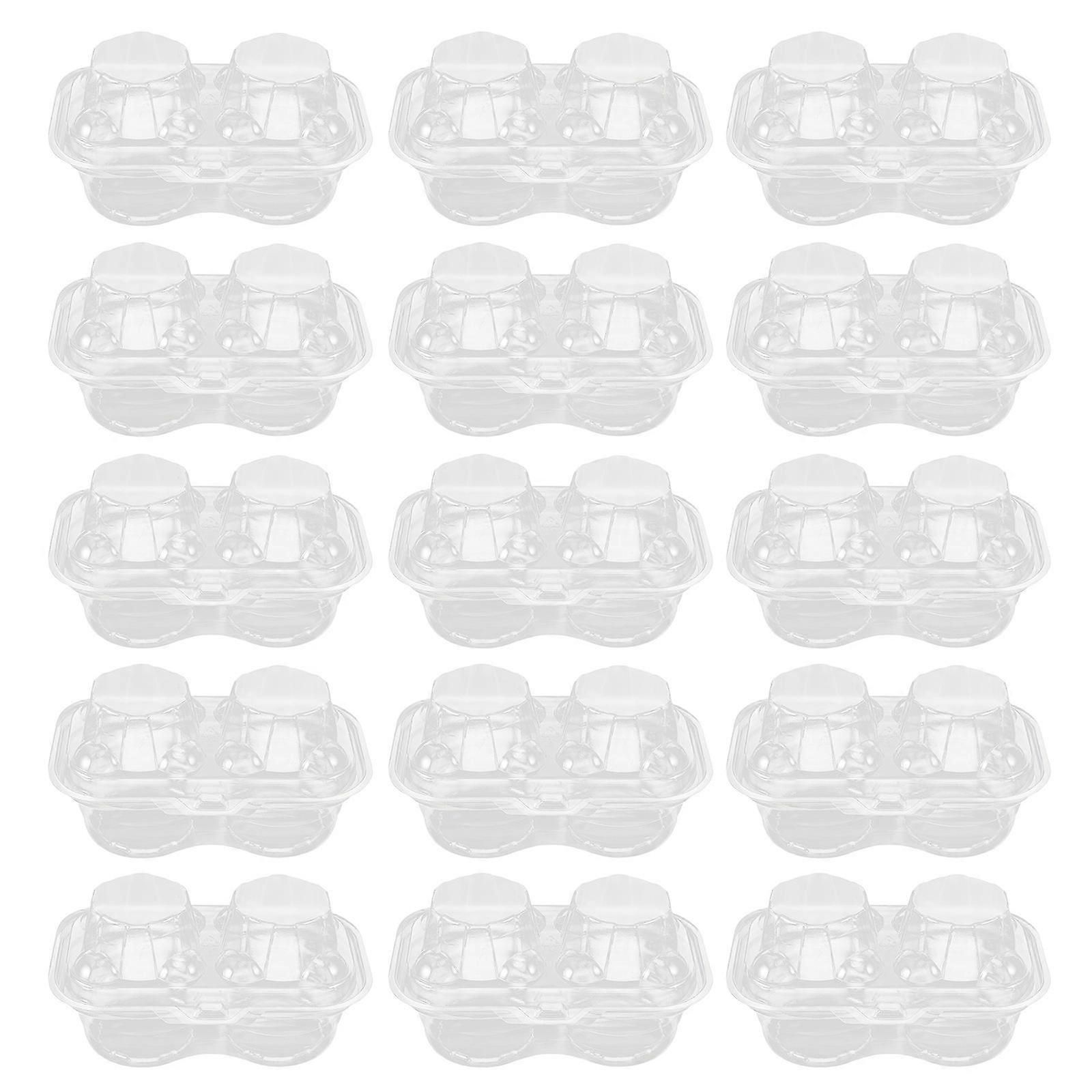 Paper Cake Box Stackable Packaging Box for Storage Use 50Pcs Assorted Color