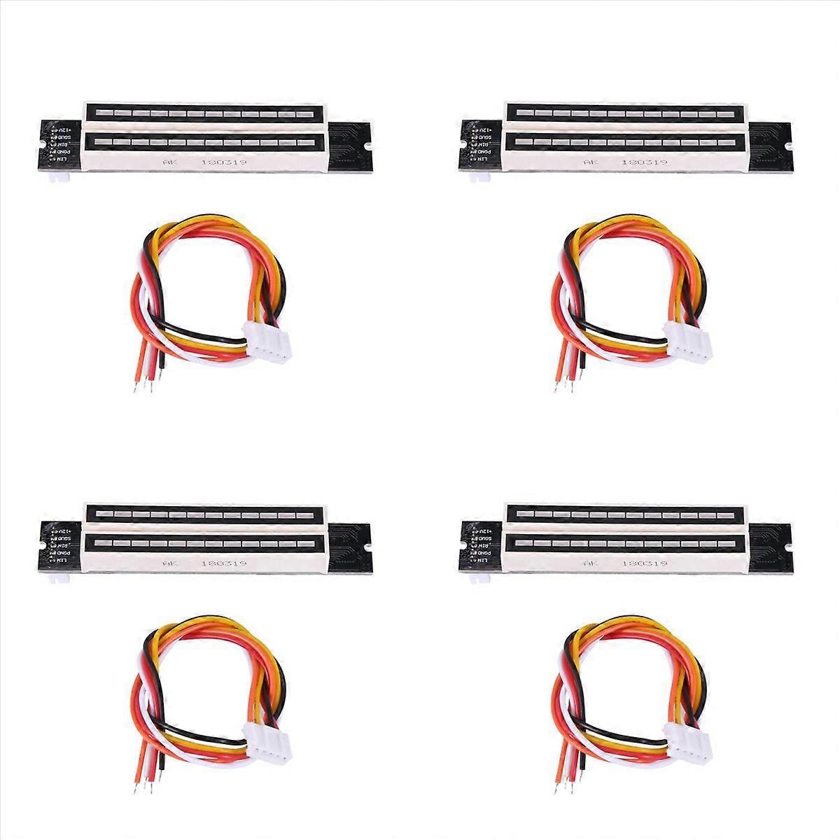 Dual 12 Music Level Indicator LED Spectrum VU Meter Amplifier()