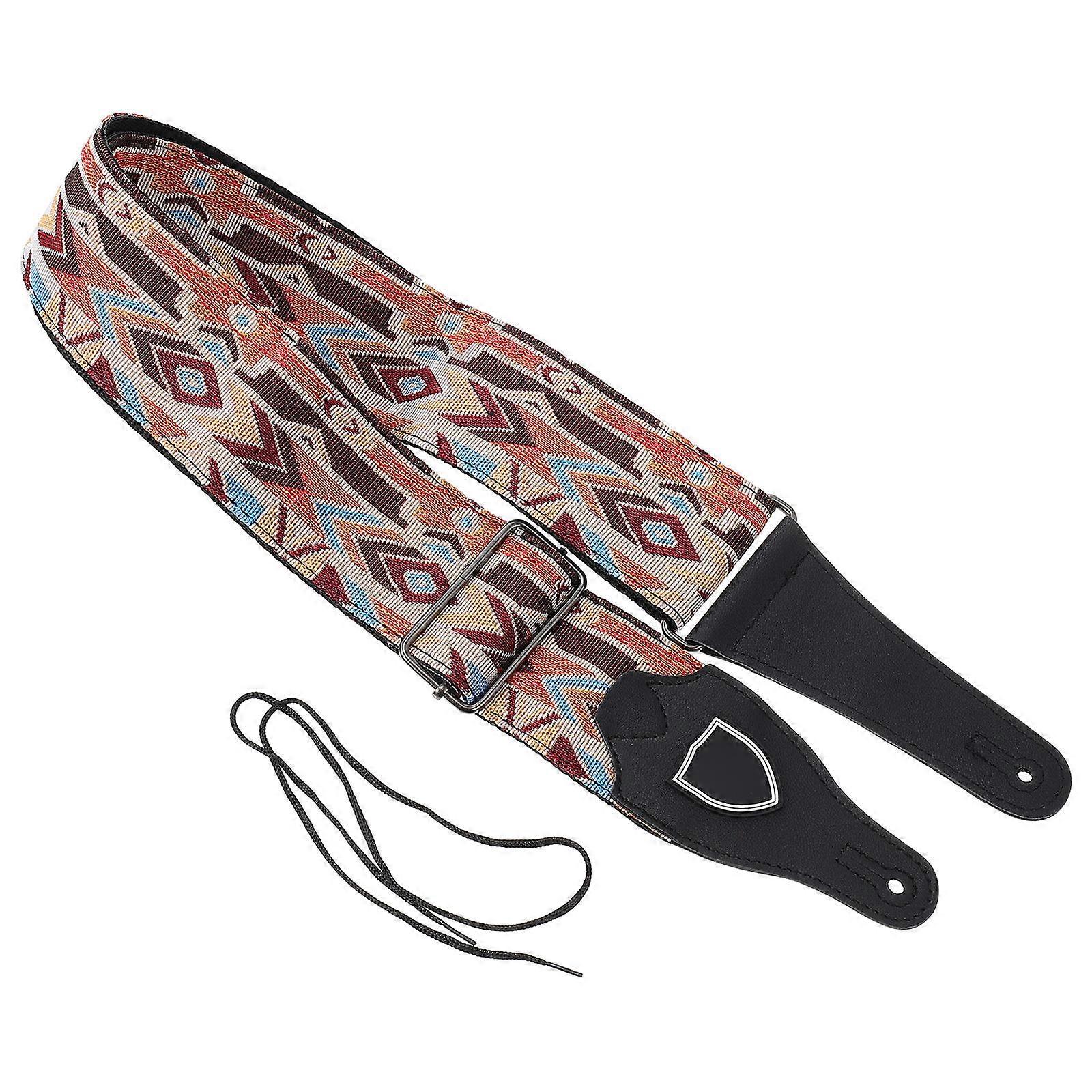 Guitar Strap For Acoustic Guitar Durable Assorted Color 1Pack
