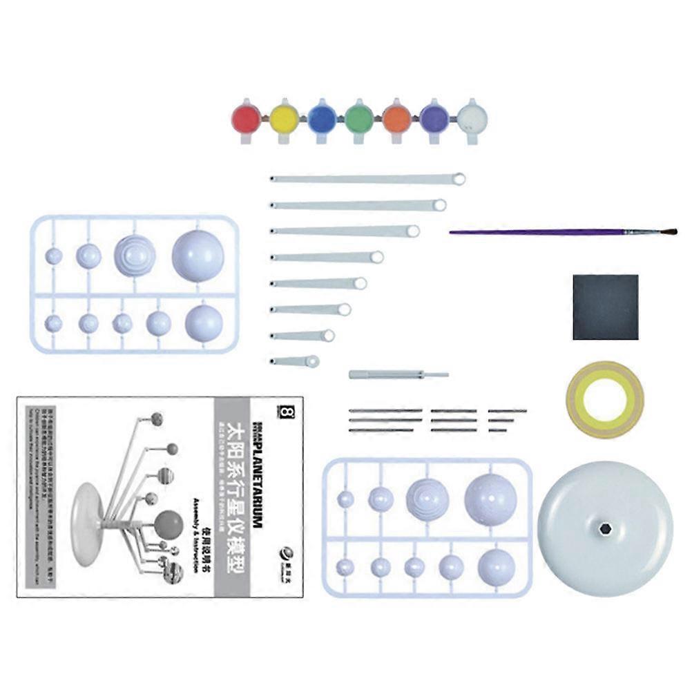 Solar System Model Kit for Teaching Props 1Set Planets Toy