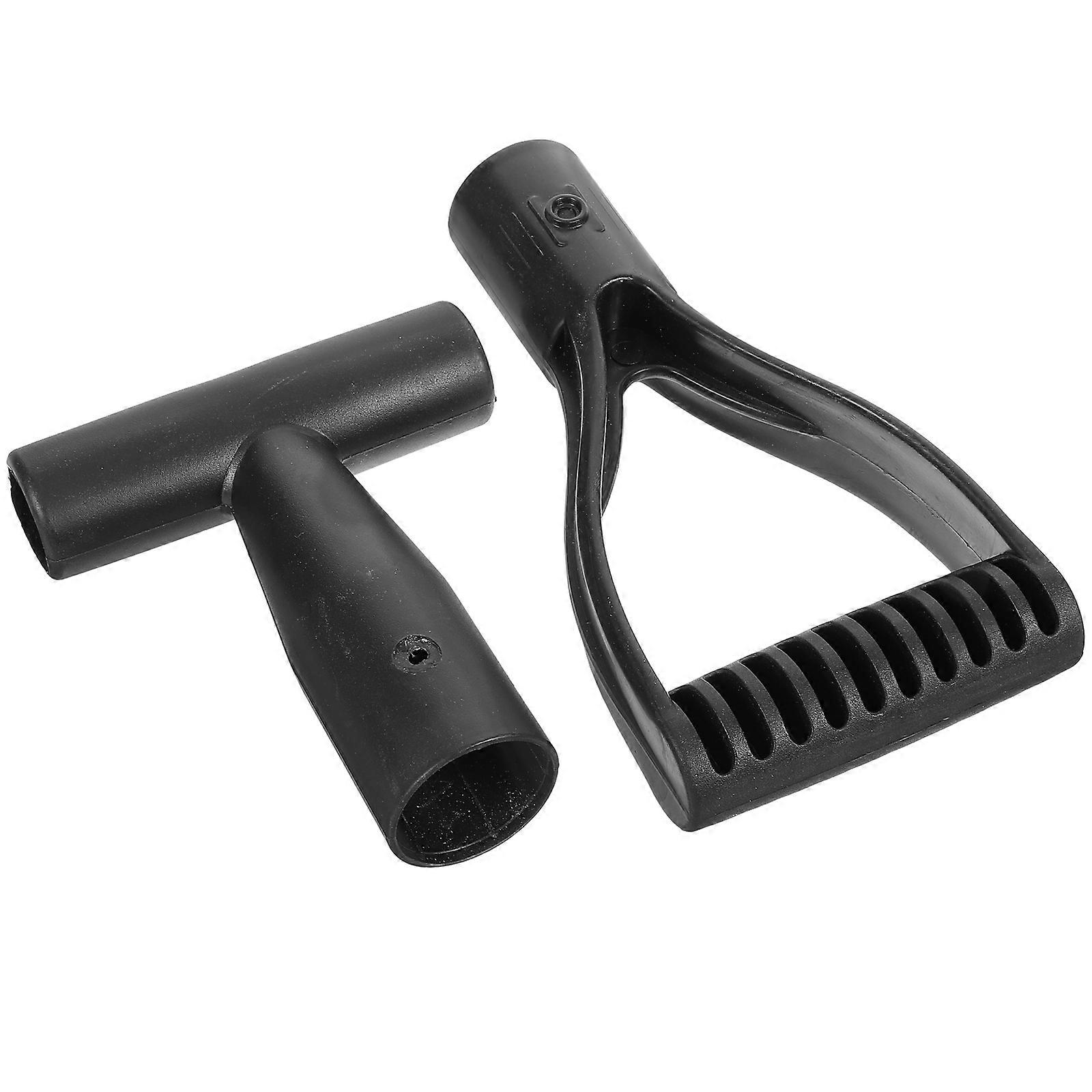 Handle Replacement for Garden Use T Shape Grip 2Pcs Pack