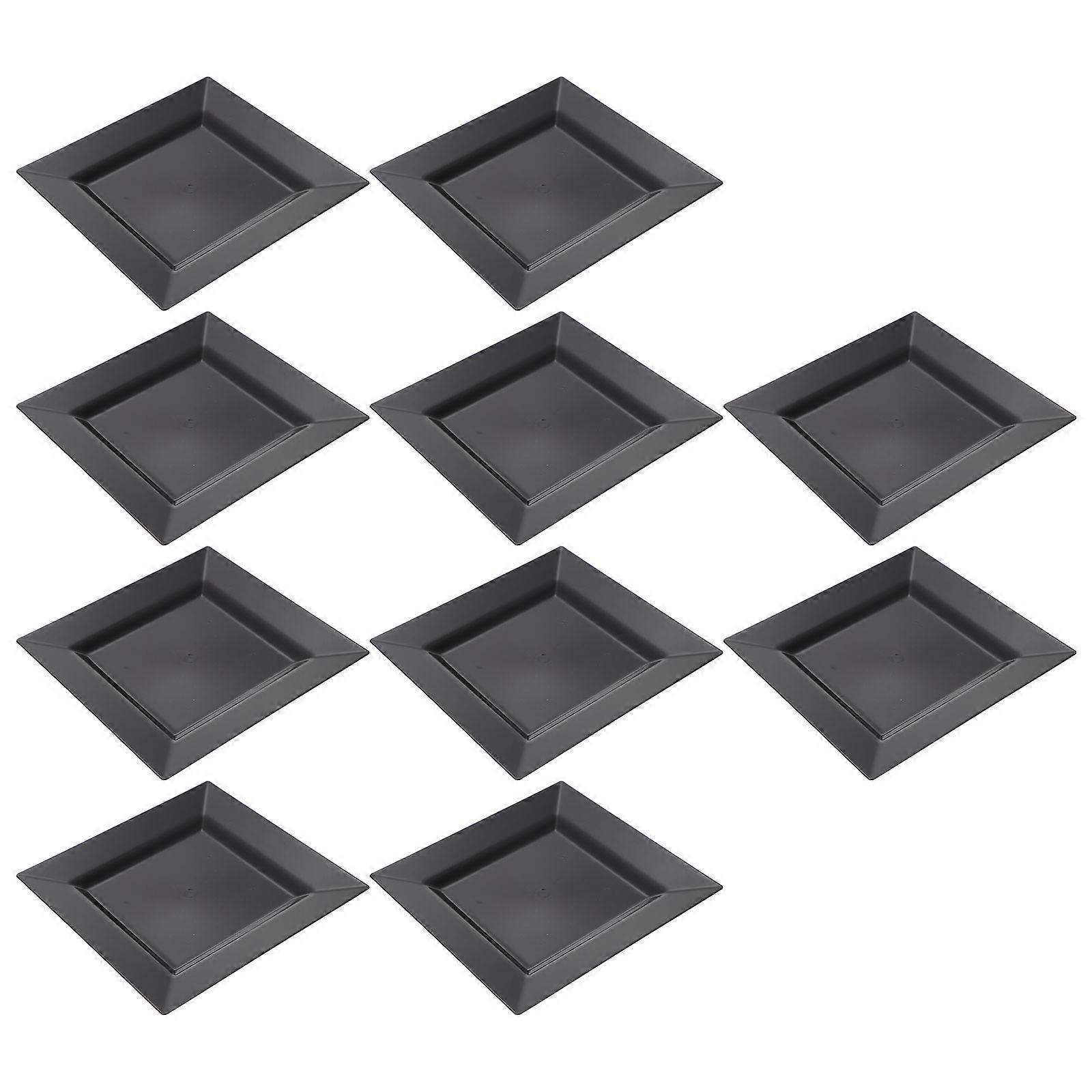 Party Supplies Black for Serving 10Pcs