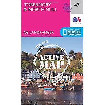Tobermory en North Mull (OS Landranger-kaart)