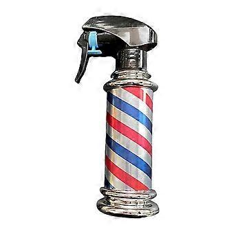 Flacon pulvérisateur professionnel gris pour coiffeur, à brume ultrafine, étanche, grande capacité.