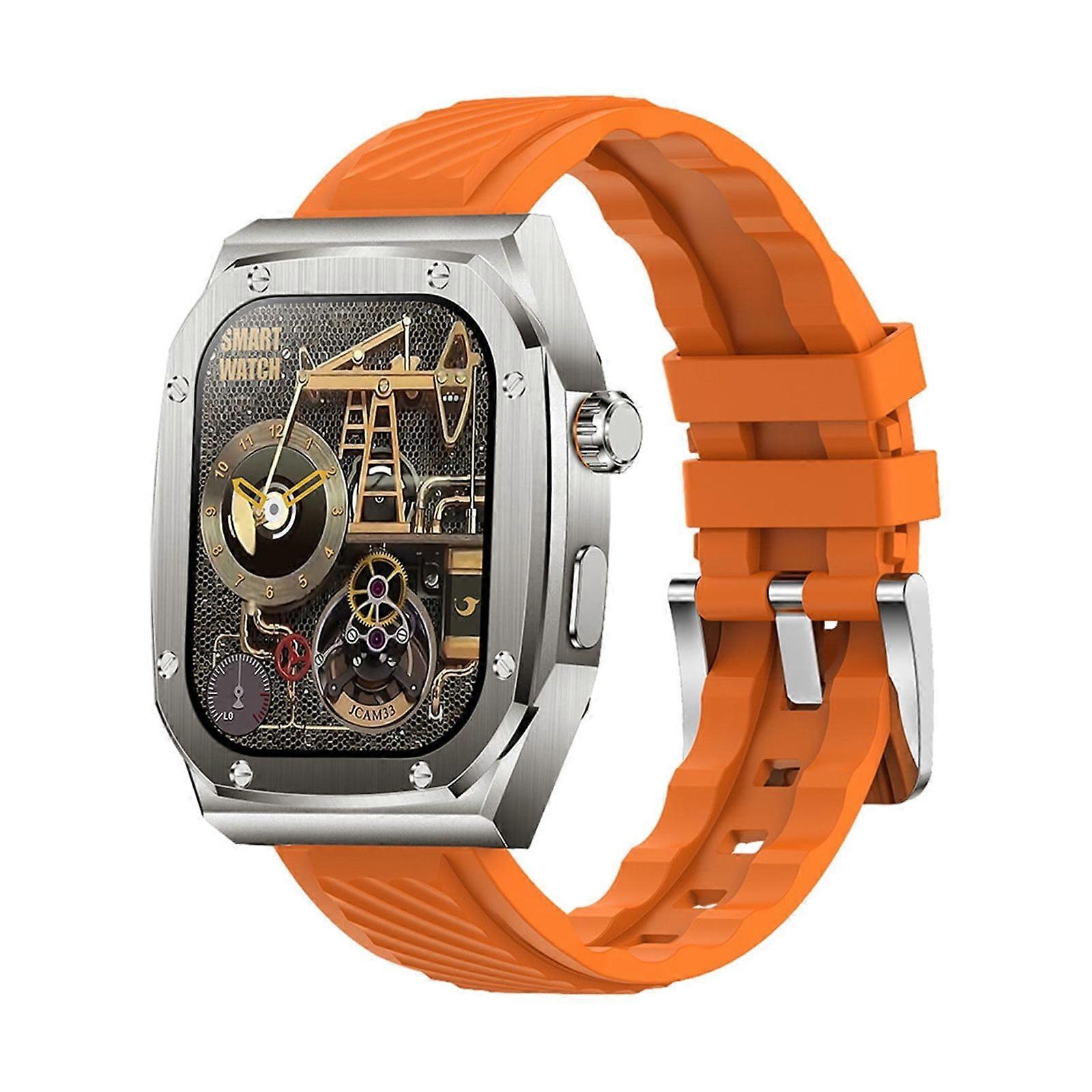 Women's Multifunction Watch: Rectangular Screen, Wireless Magnetic Charging, NFC, Motion Tracking, IP68, Bluetooth