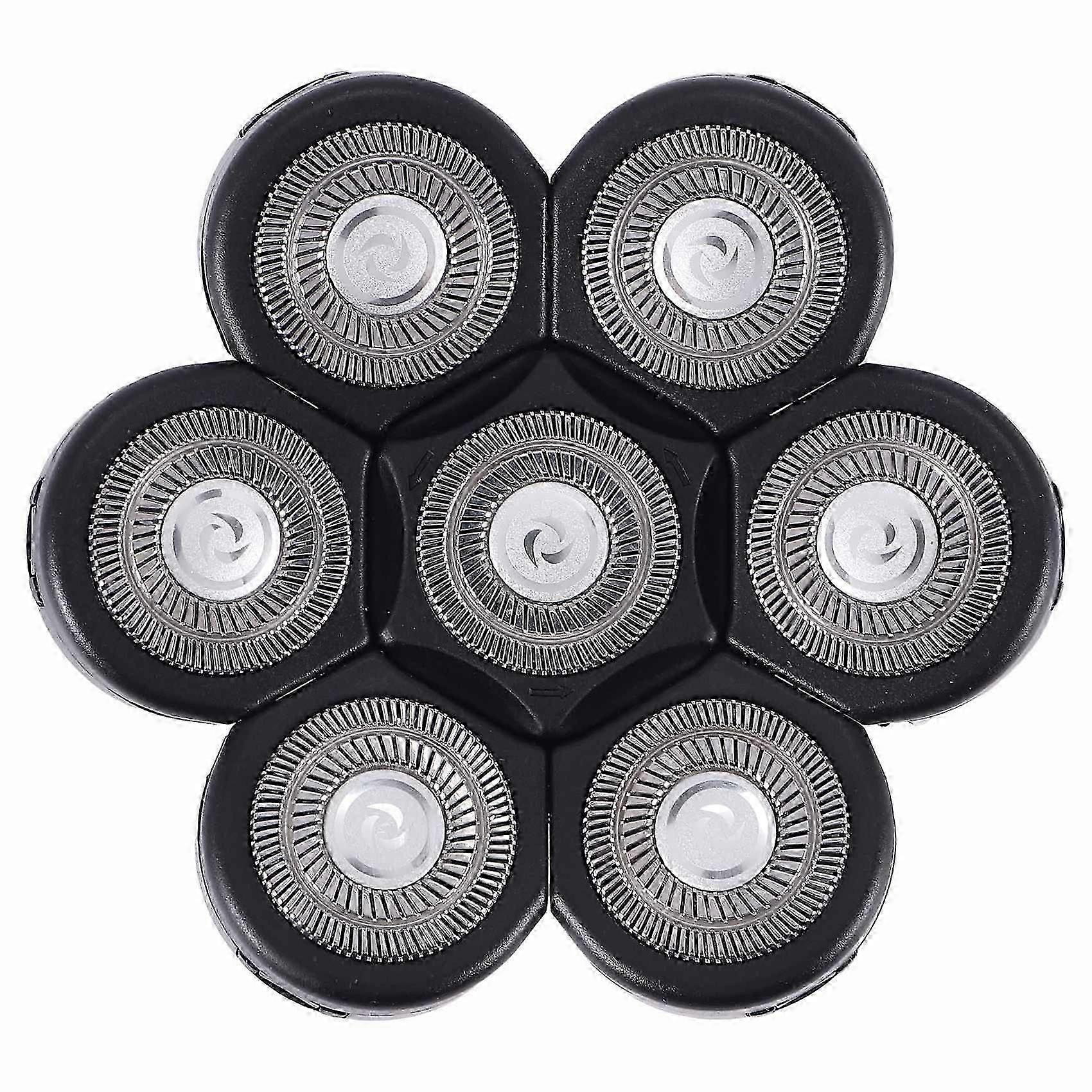 7D Electric Replacement Head Bald Replacement Blade Electric Head Replacement Blade