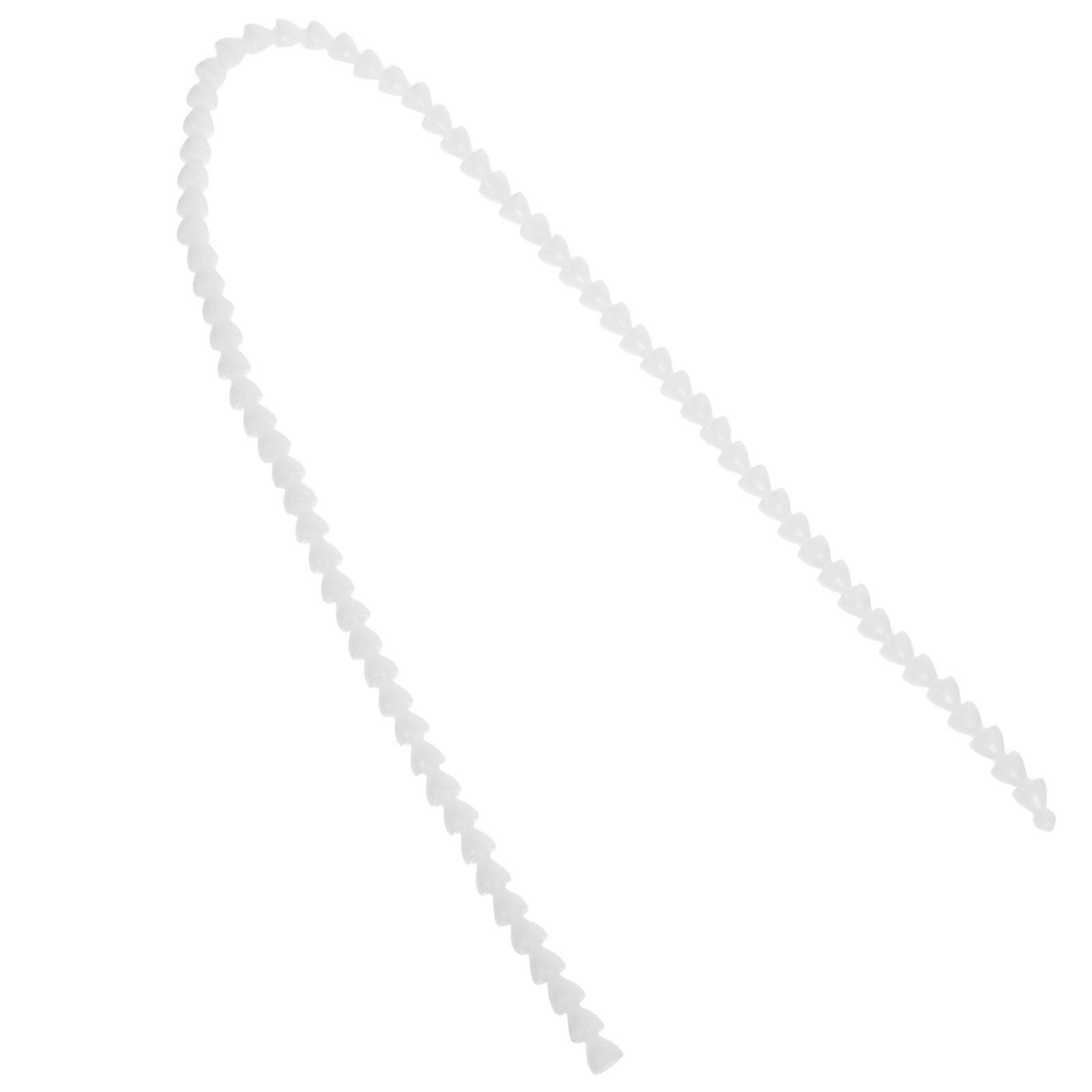Movable Plastic Skeleton Set for Doll Making 15Pcs White Joint Bones