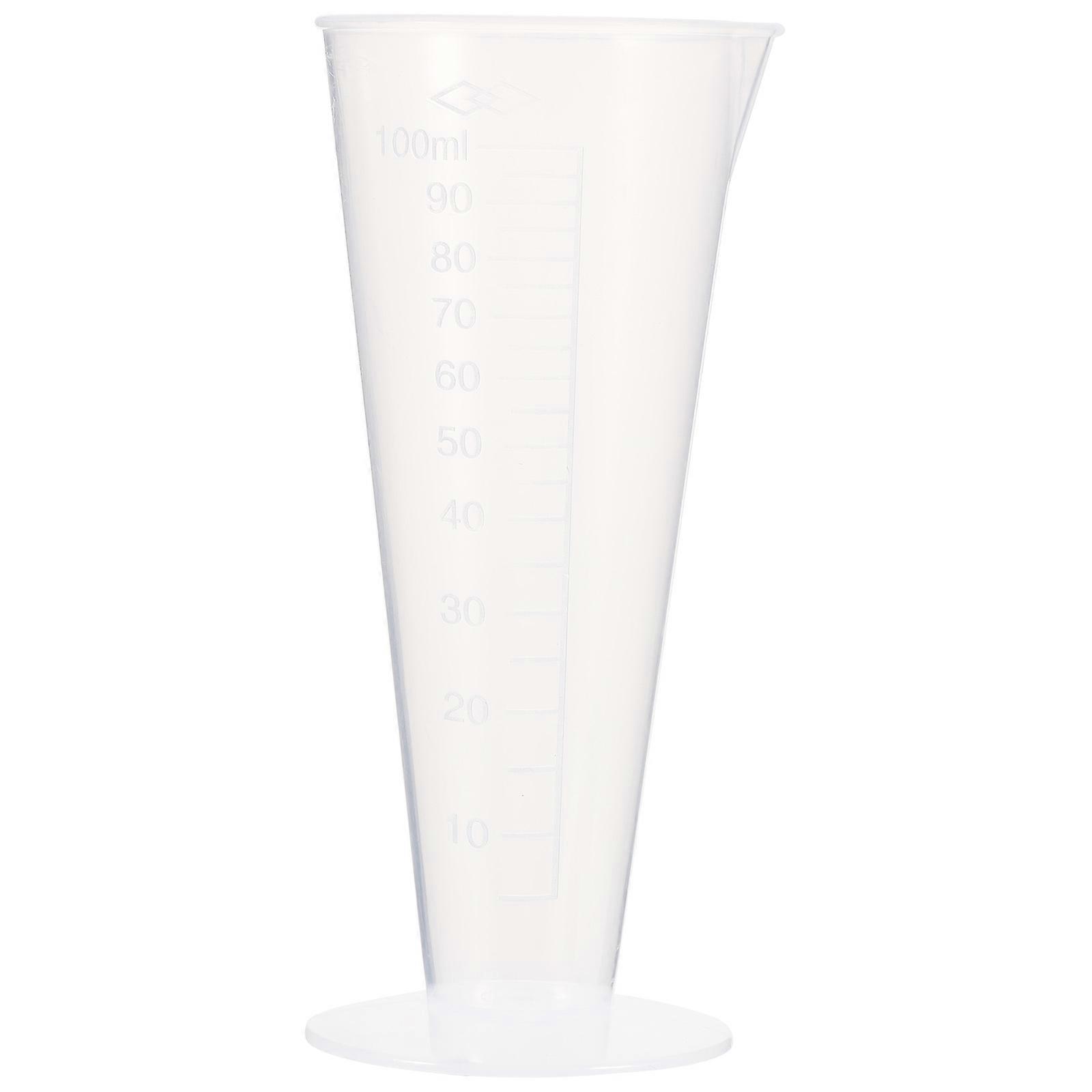 100ml Kitchen Laboratory Plastic Measurement Beaker Measuring Cup