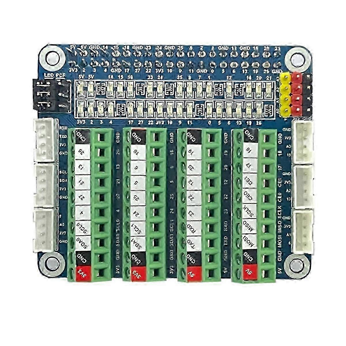 PCF8591 Expansion Board LED GPIO IO Test ADC/ Sensor Beginner Board for