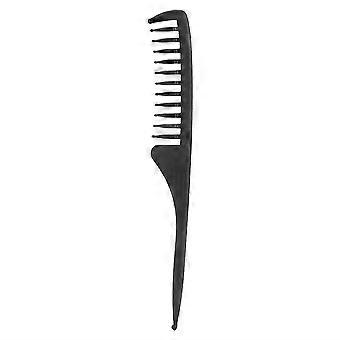 Pente de cabeleireiro profissional com dentes largos, pente retrô para homens, ferramenta portátil e durável para salão de beleza