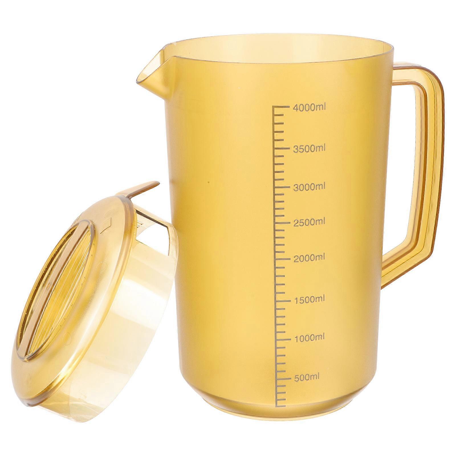 Cold Water Pitcher Acrylic Beverage Pitcher for Refreshing Drinks