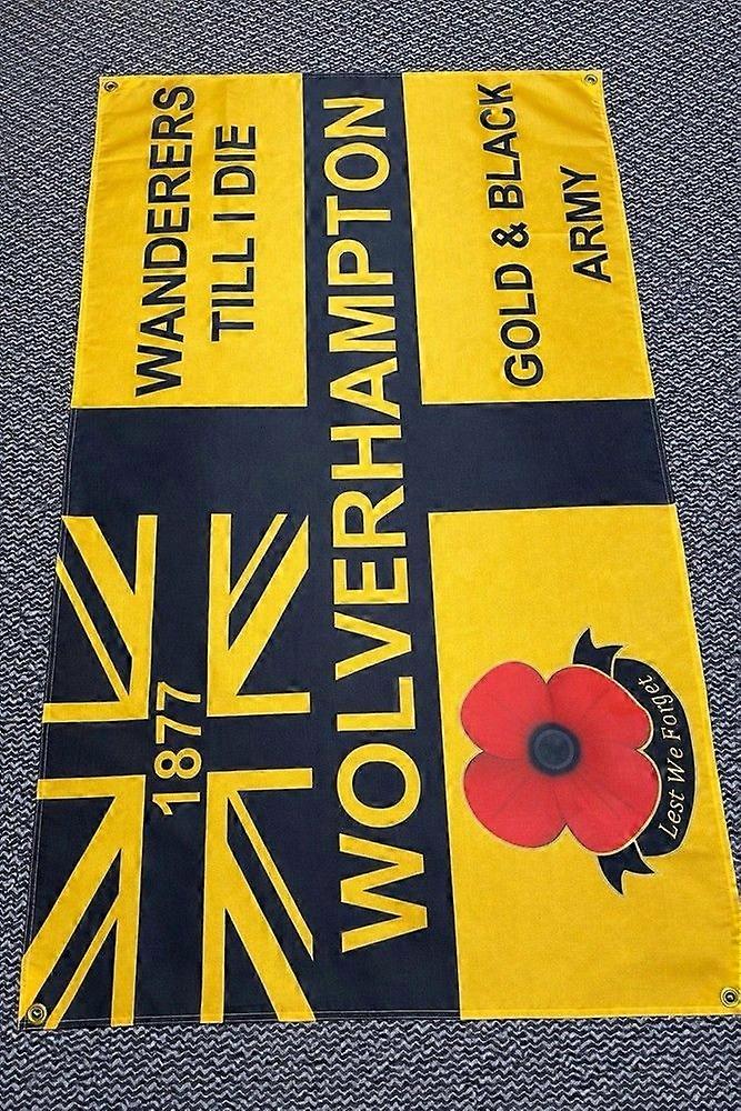 Wolverhampton Wanderers WWFC Flag C0032