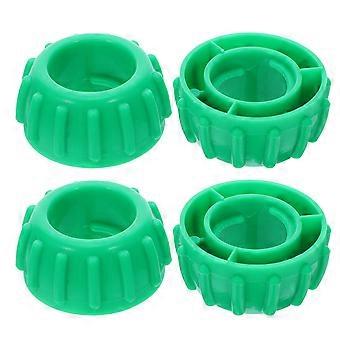 4Pcs Green Slide Screw Caps for Children Play Equipment Fixing Plastic Covers