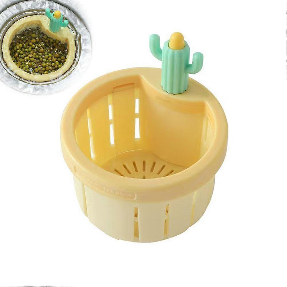 Cactus Sink Strainer - Kitchen Drain Filter with Press Button for Easy Cleaning