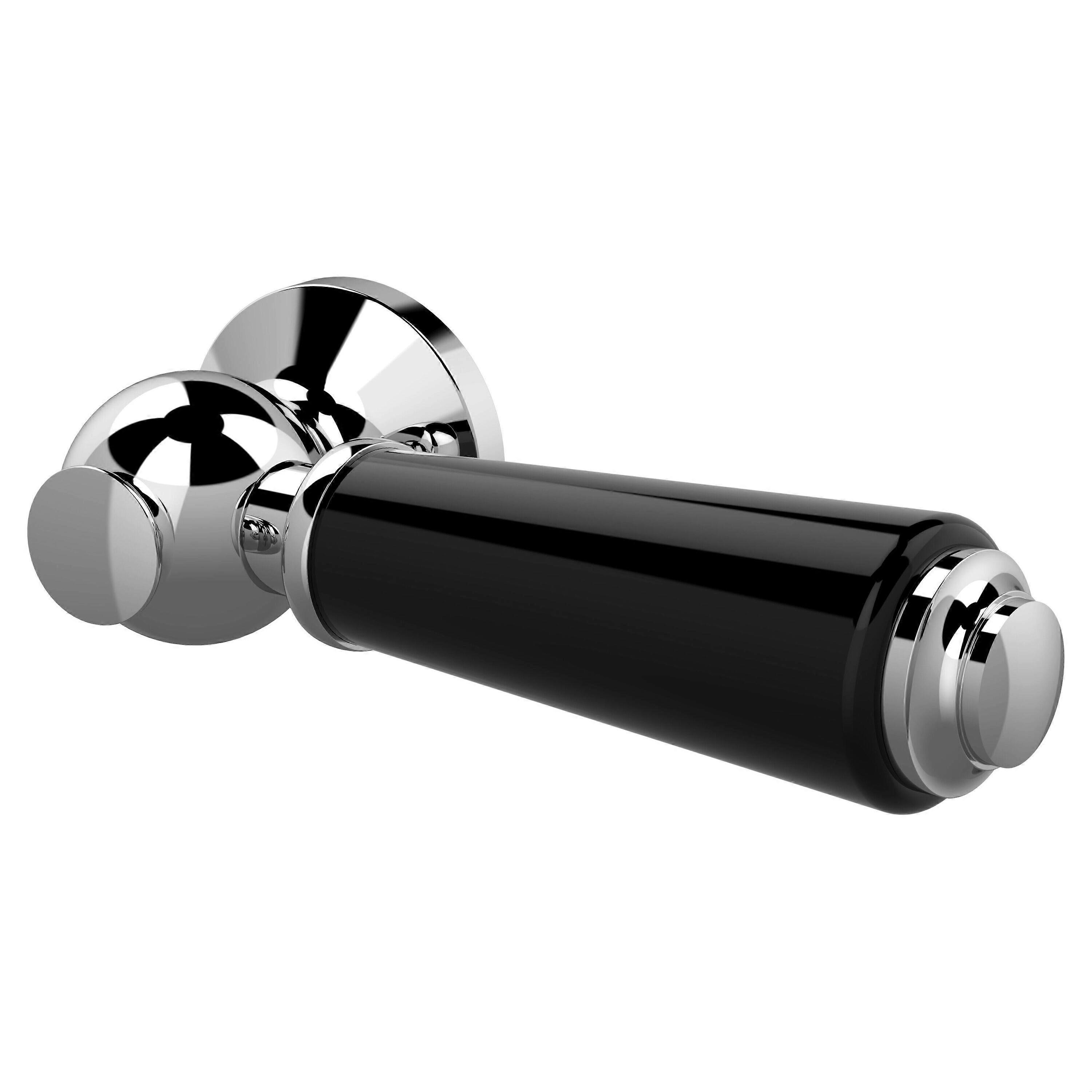 Black Ceramic Handle WC Lever