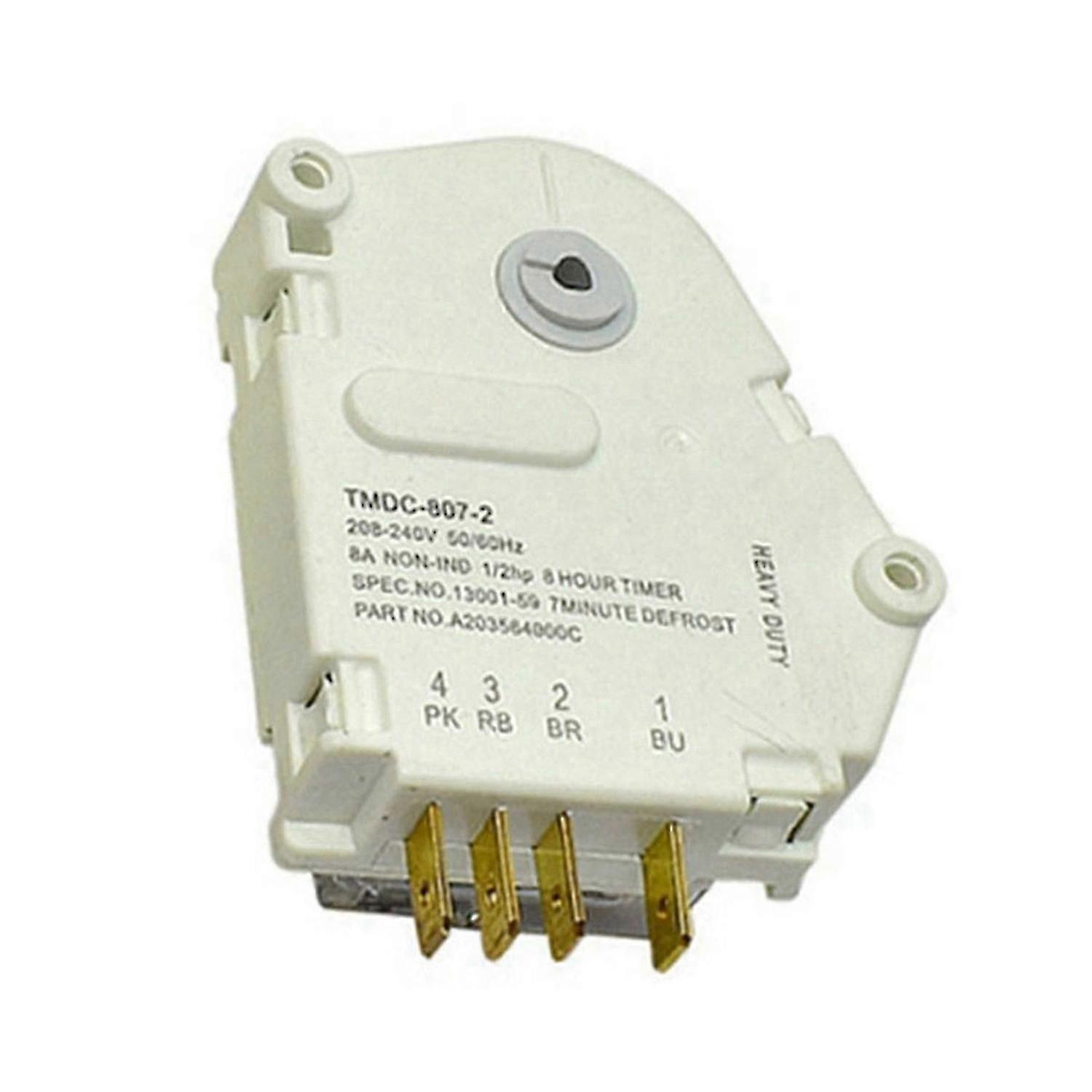 Replacement Defrost Timer compatible with Midea/ Panasonic/ LG Refrigerator Defrosting Timer Refrigerator Timer
