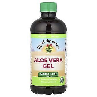 Lily of the Desert, Aloe Vera Gel, Whole Leaf Filtered, 32 fl oz (946 ml), 2-Pack