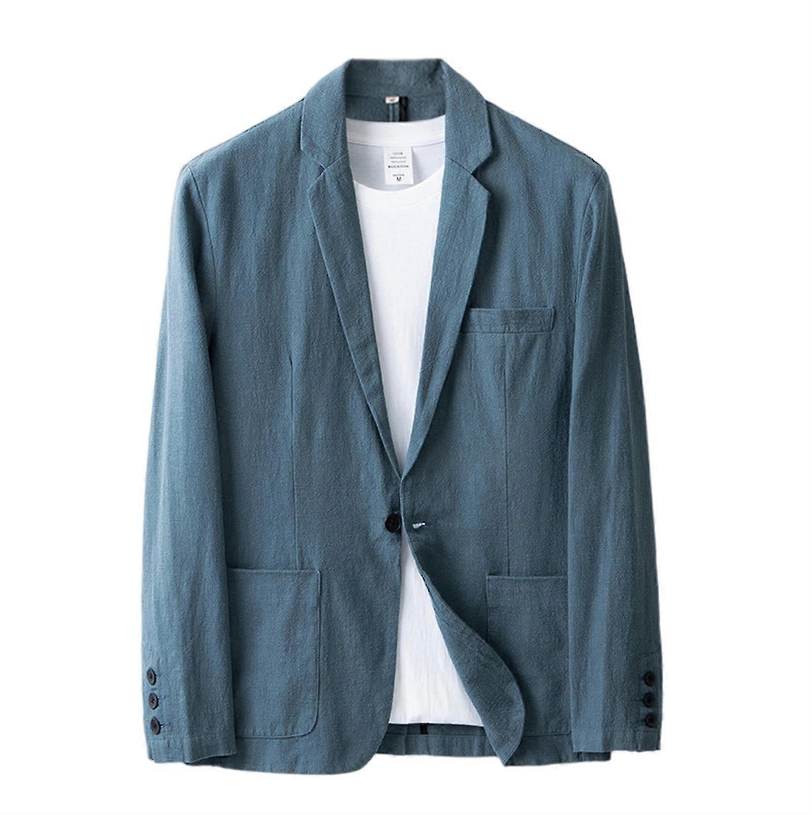 Men's Linen Blazer