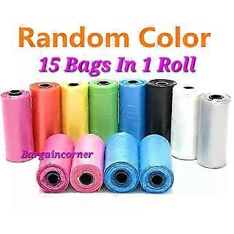 Pet Poop Bags Rolls Degradable Doggy Bags Cat Pooh Pooper Nappy Waste Bag Rolls