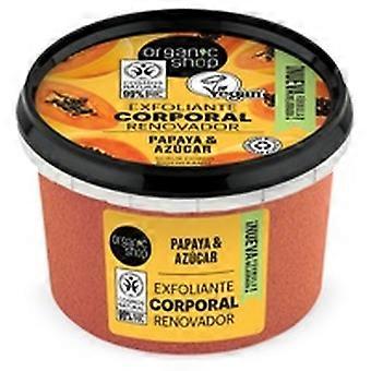 Organic Papaya and Sugar Body Scrub 250 ml (Papaya)