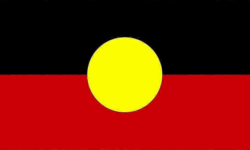 Australian aboriginaalien polyesterilippu AX 124